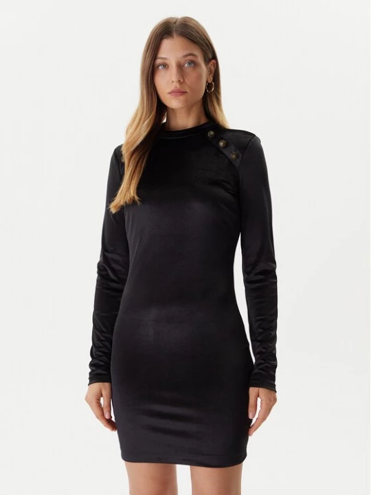 Obrázek produktu Guess Koktejlové šaty W5BK38 KCN22 Černá Slim Fit