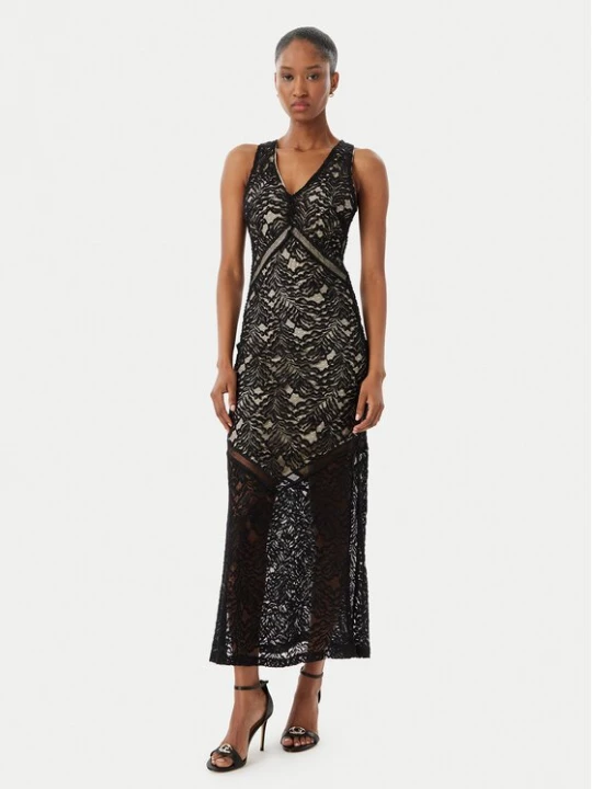 Obrázek produktu Guess Koktejlové šaty W5GT37 KCS90 Černá Slim Fit