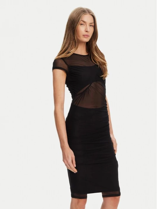 Obrázek produktu Guess Koktejlové šaty W5YK66 KBAH2 Černá Regular Fit