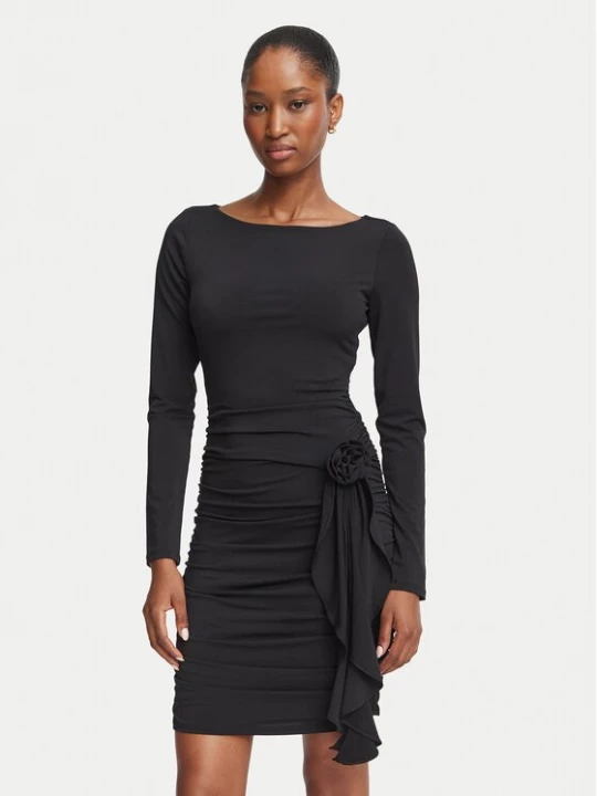 Obrázek produktu Guess Koktejlové šaty W6BK19 K6104 Černá Slim Fit