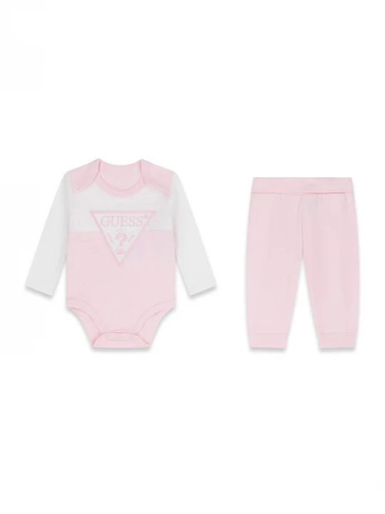 Obrázek produktu Guess Komplet body s kalhotami H6YG04 4K4125 Světle růžová