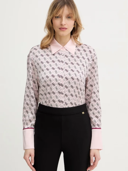 Obrázek produktu Guess Košile Guess ALEXANDRA růžová