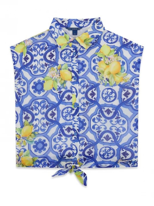 Obrázek produktu Guess Košile J6GH00 WA2T0 Modrá Regular Fit