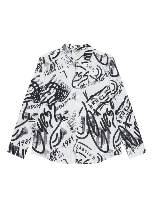 Obrázek produktu Guess Košile L6BH01 W4106 Bílá Regular Fit