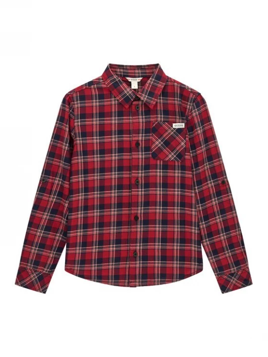 Obrázek produktu Guess Košile L6BH02 W4107 Červená Regular Fit
