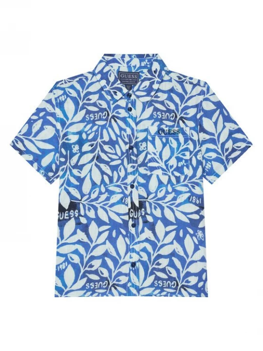 Obrázek produktu Guess Košile L6GH01 WFBT0 Modrá Relaxed Fit