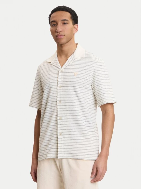 Obrázek produktu Guess Košile M6GP12 K3105 Béžová Regular Fit