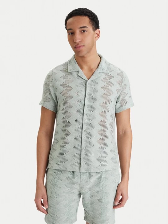 Obrázek produktu Guess Košile M6GP46 K3236 Zelená Regular Fit