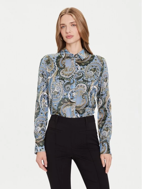 Obrázek produktu Guess Košile W5BH78 W2770 Světle modrá Regular Fit