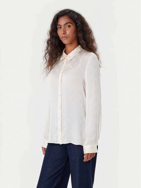 Obrázek produktu Guess Košile W5YH1A WHCR2 Écru Regular Fit Krémová