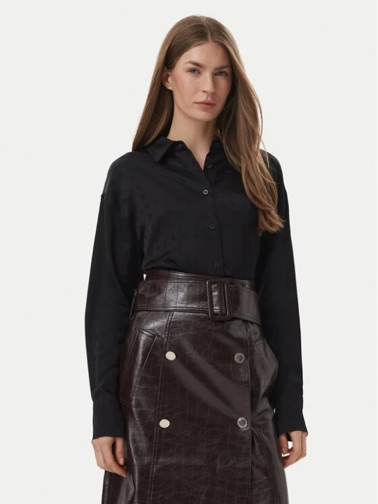 Obrázek produktu Guess Košile W6BH46 W4236 Černá Regular Fit