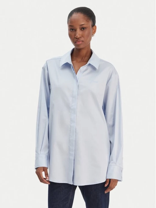 Obrázek produktu Guess Košile W6RH57 WAF10 Světle modrá Oversize