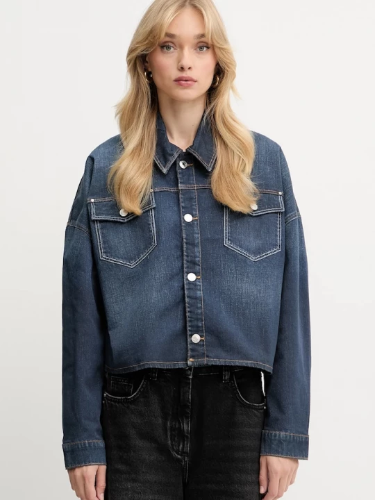 Obrázek produktu Guess Košilová bunda Guess WESTERN námořnická modř