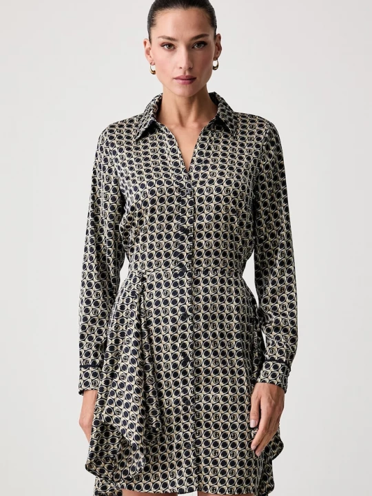 Obrázek produktu Guess košilové šaty ALYA námořnická modř