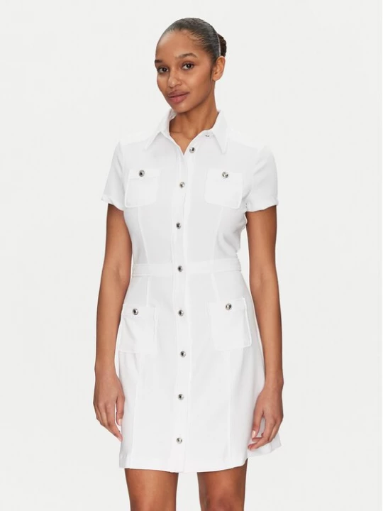 Obrázek produktu Guess Košilové šaty W5GK70 KCBO2 Bílá Regular Fit