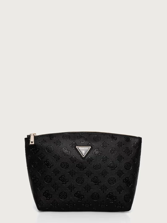 Obrázek produktu Guess Kosmetická taštička dámská z imitace kůže LENWOOD černá