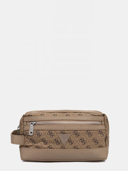 Obrázek produktu Guess Kosmetická taštička pánská BERLIN hnědá