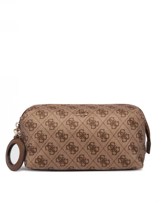Obrázek produktu Guess Kosmetický kufřík Adrian Logo Travel TWNB21 68851 Světle hnědá
