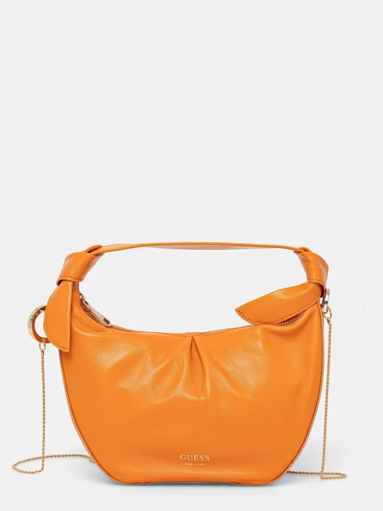 Obrázek produktu Guess Kožená kabelka Guess JOLIE oranžová