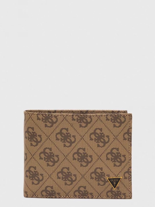 Obrázek produktu Guess Kožená peněženka Guess VEZZOLA béžová