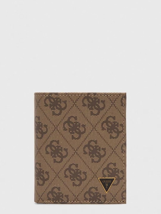 Obrázek produktu Guess Kožená peněženka Guess VEZZOLA béžová