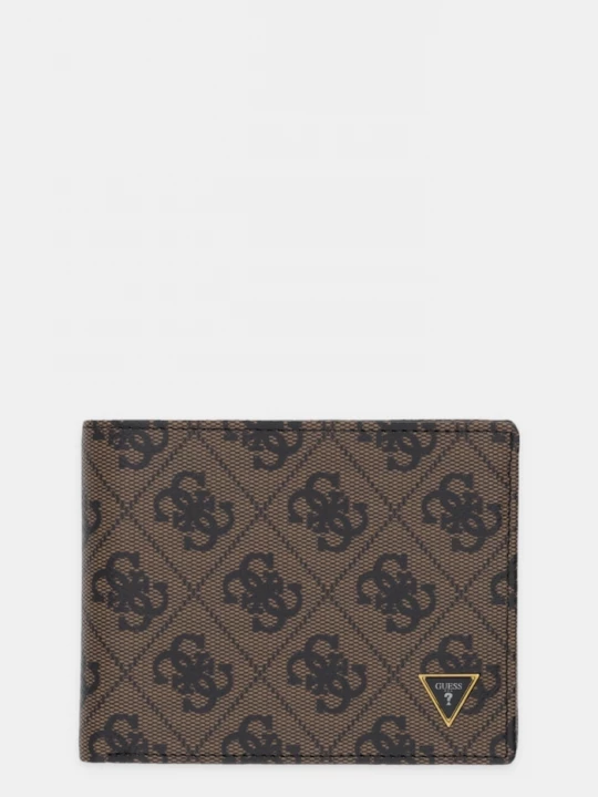 Obrázek produktu Guess Kožená peněženka Guess VEZZOLA hnědá
