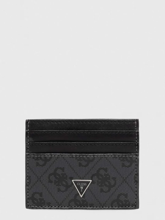Obrázek produktu Guess Kožené pouzdro na karty MITO černá