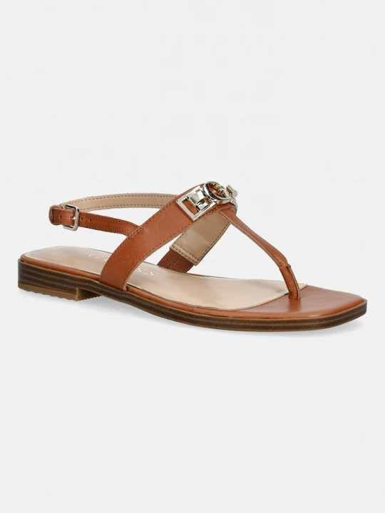 Obrázek produktu Guess Kožené sandály Guess RAMIRY hnědá
