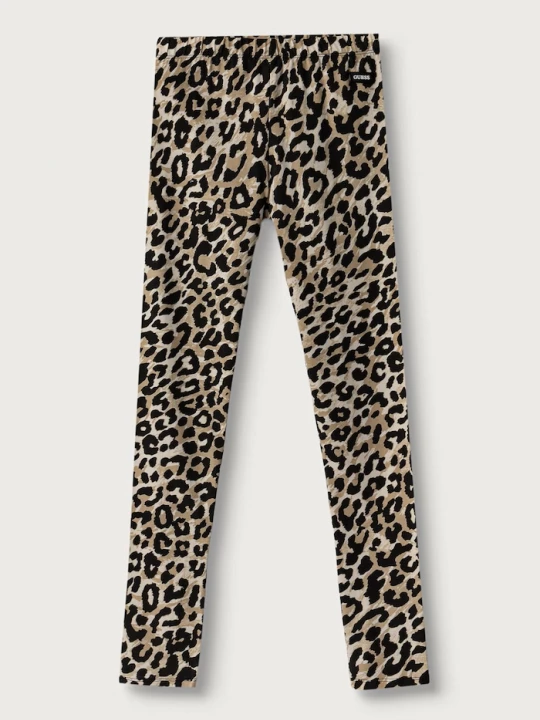 Obrázek produktu Guess legíny dětské bavlněné s elastanem béžová