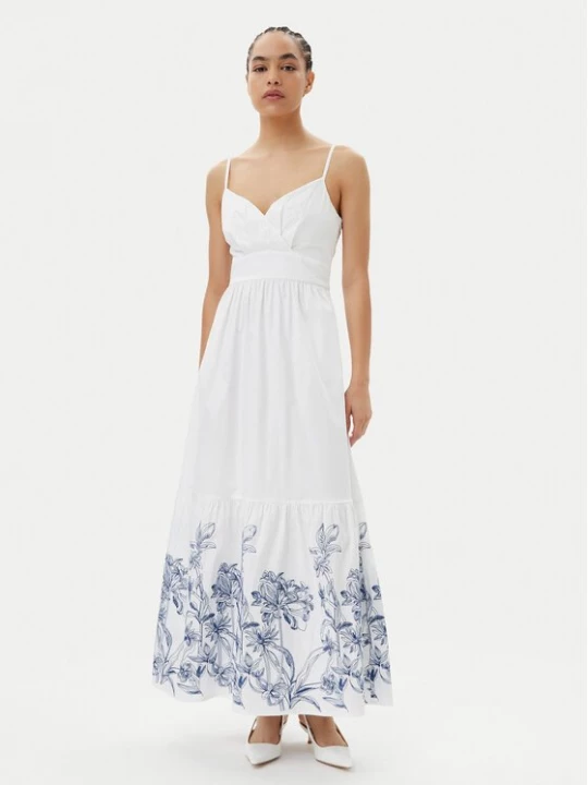 Obrázek produktu Guess Letní šaty W5GT26 WH580 Bílá Regular Fit