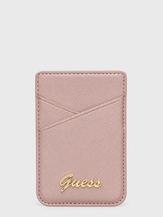 Obrázek produktu Guess Magnetický obal na karty růžová