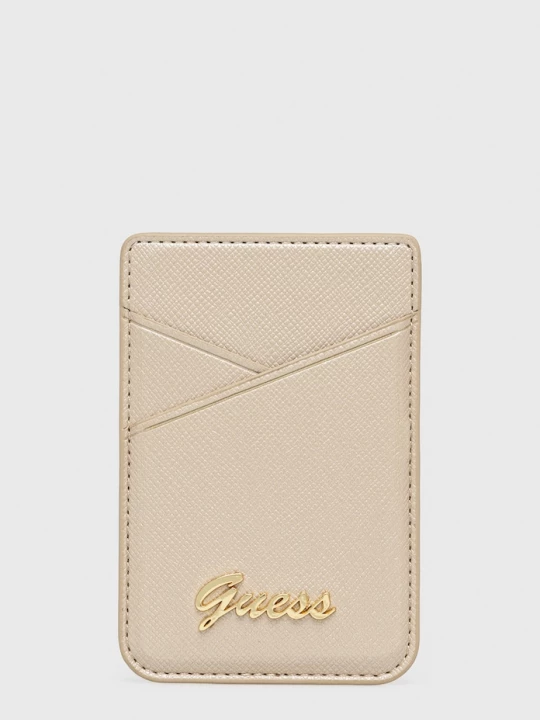 Obrázek produktu Guess Magnetický obal na karty Guess zlatá