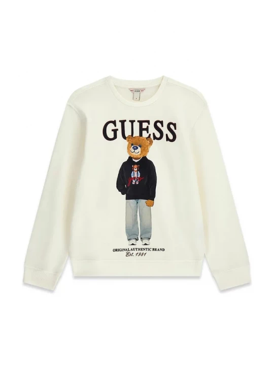 Obrázek produktu Guess mikina dětská bavlněná béžová