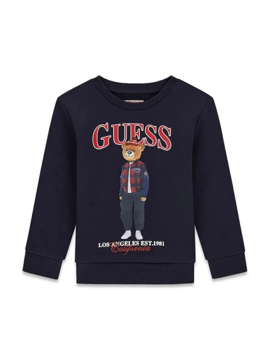 Obrázek produktu Guess mikina dětská bavlněná námořnická modř