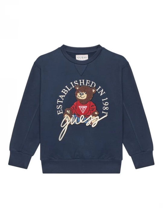 Obrázek produktu Guess Mikina H5YJ00 KAX74 Tmavomodrá Oversize