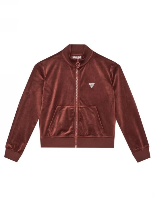 Obrázek produktu Guess Mikina J4RQ22 K0232 Bordó Relaxed Fit