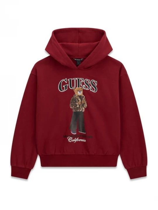 Obrázek produktu Guess Mikina J6BQ03 K6086 Bordó Regular Fit