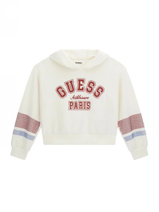 Obrázek produktu Guess Mikina J6RQ11 KCAY2 Écru Regular Fit Krémová