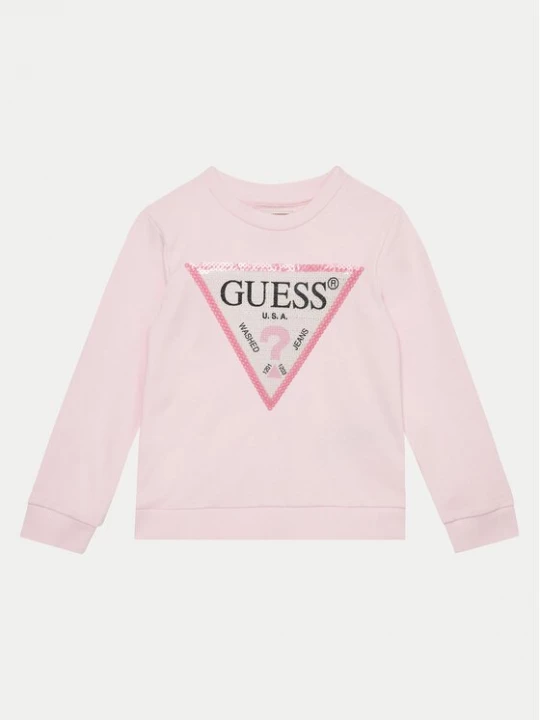 Obrázek produktu Guess Mikina K4YQ10 KA6R4 Růžová Regular Fit