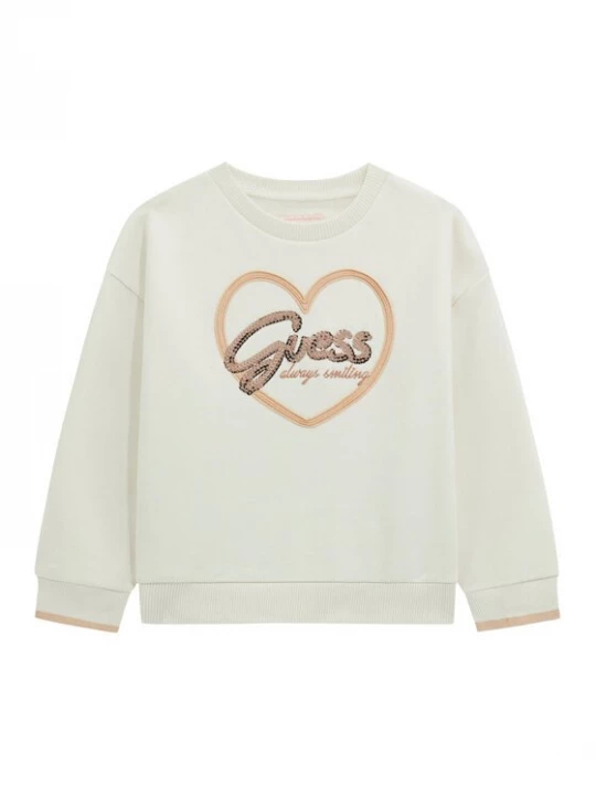 Obrázek produktu Guess Mikina K5BQ05 KAV34 Écru Relaxed Fit