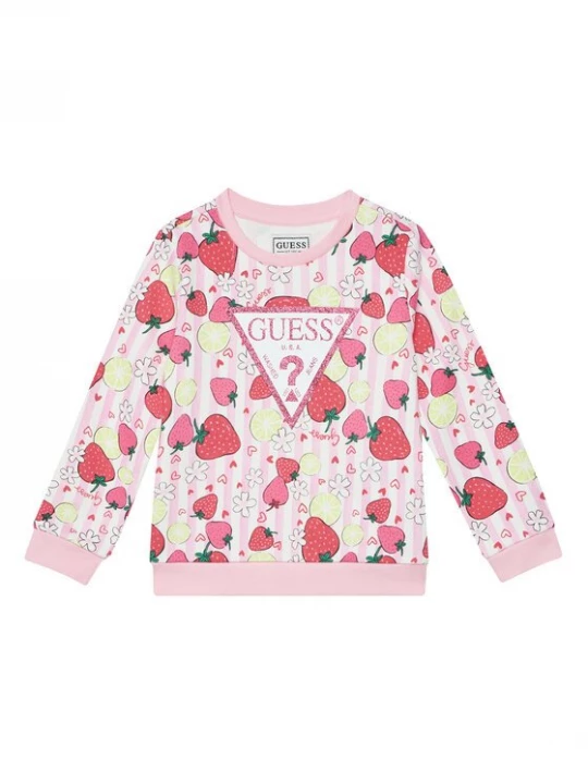Obrázek produktu Guess Mikina K6GQ00 KA6R4 Růžová Regular Fit