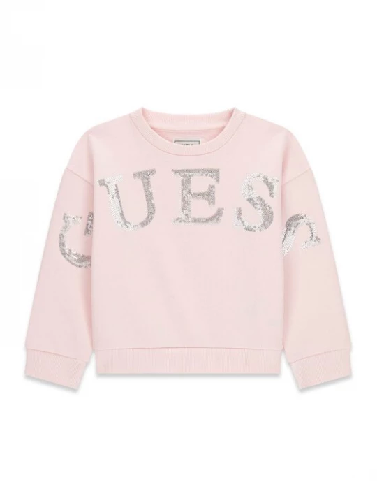 Obrázek produktu Guess Mikina K6RQ05 KAD74 Světle růžová Regular Fit