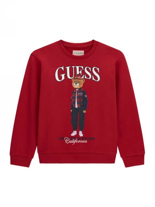 Obrázek produktu Guess Mikina L6BQ14 K6130 Červená Regular Fit