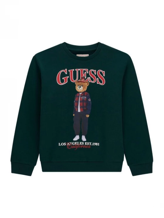 Obrázek produktu Guess Mikina L6BQ14 K6130 Zelená Regular Fit