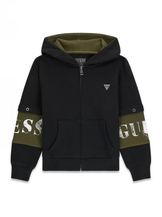 Obrázek produktu Guess Mikina L6BQ17 K8045 Černá Regular Fit