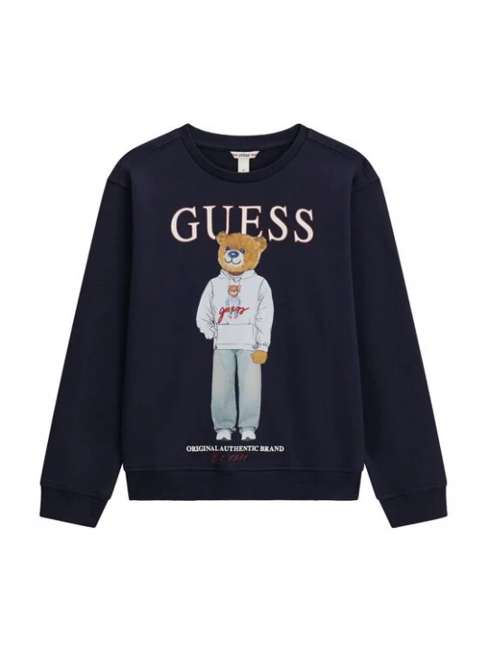 Obrázek produktu Guess Mikina L6YQ07 K4049 Tmavomodrá Regular Fit