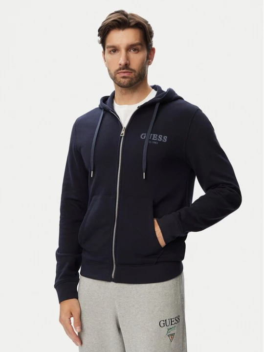 Obrázek produktu Guess Mikina M6YQ48 K4244 Tmavomodrá Slim Fit