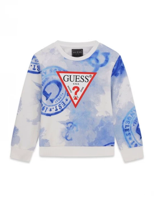 Obrázek produktu Guess Mikina N6GQ00 KA6R4 Modrá Regular Fit