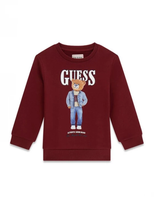 Obrázek produktu Guess Mikina N6RQ03 KAD74 Bordó Regular Fit