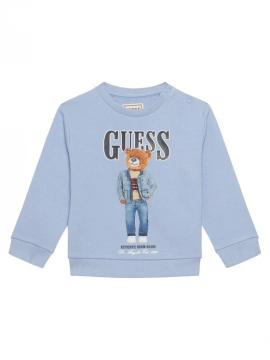 Obrázek produktu Guess Mikina N6RQ03 KAD74 Světle modrá Regular Fit